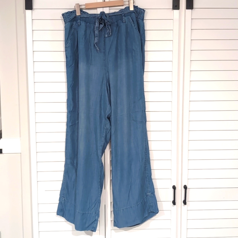 Knox Rose Size 1X Wide-Leg Pants